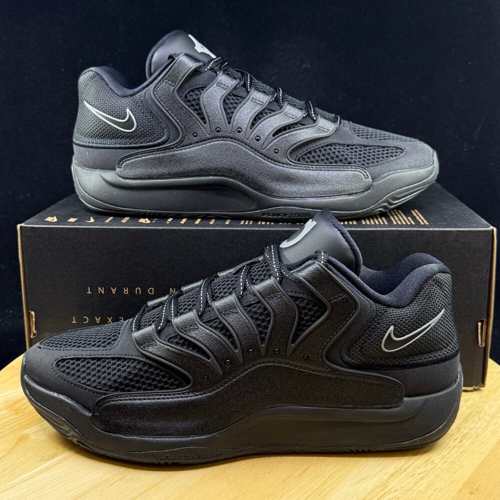 Nike KD18 Kevin Durant Size 11M Basketball Shoes Triple Black IM0634-001